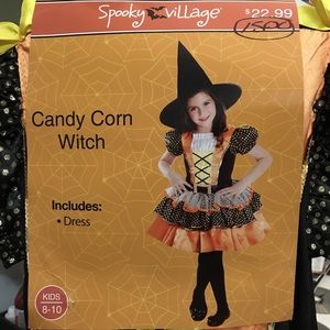 Candy Corn Witch halloween costume
